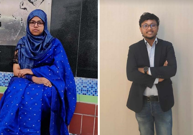 পবিপ্রবি ঘাসফুল বিদ্যালয়ের নেতৃত্বে ফারিহা-লিখন 