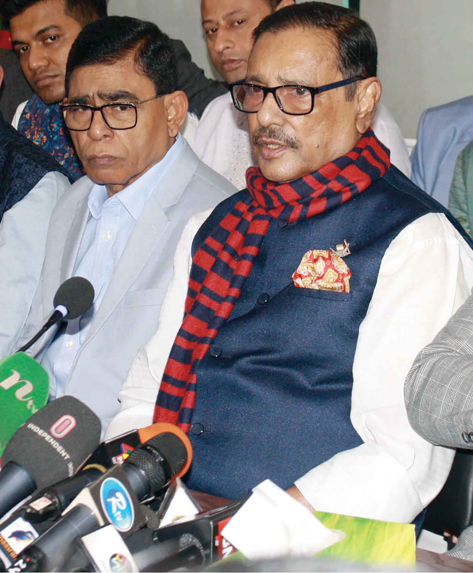 কারও সঙ্গেই যুদ্ধে জড়াতে চাই না :কাদের