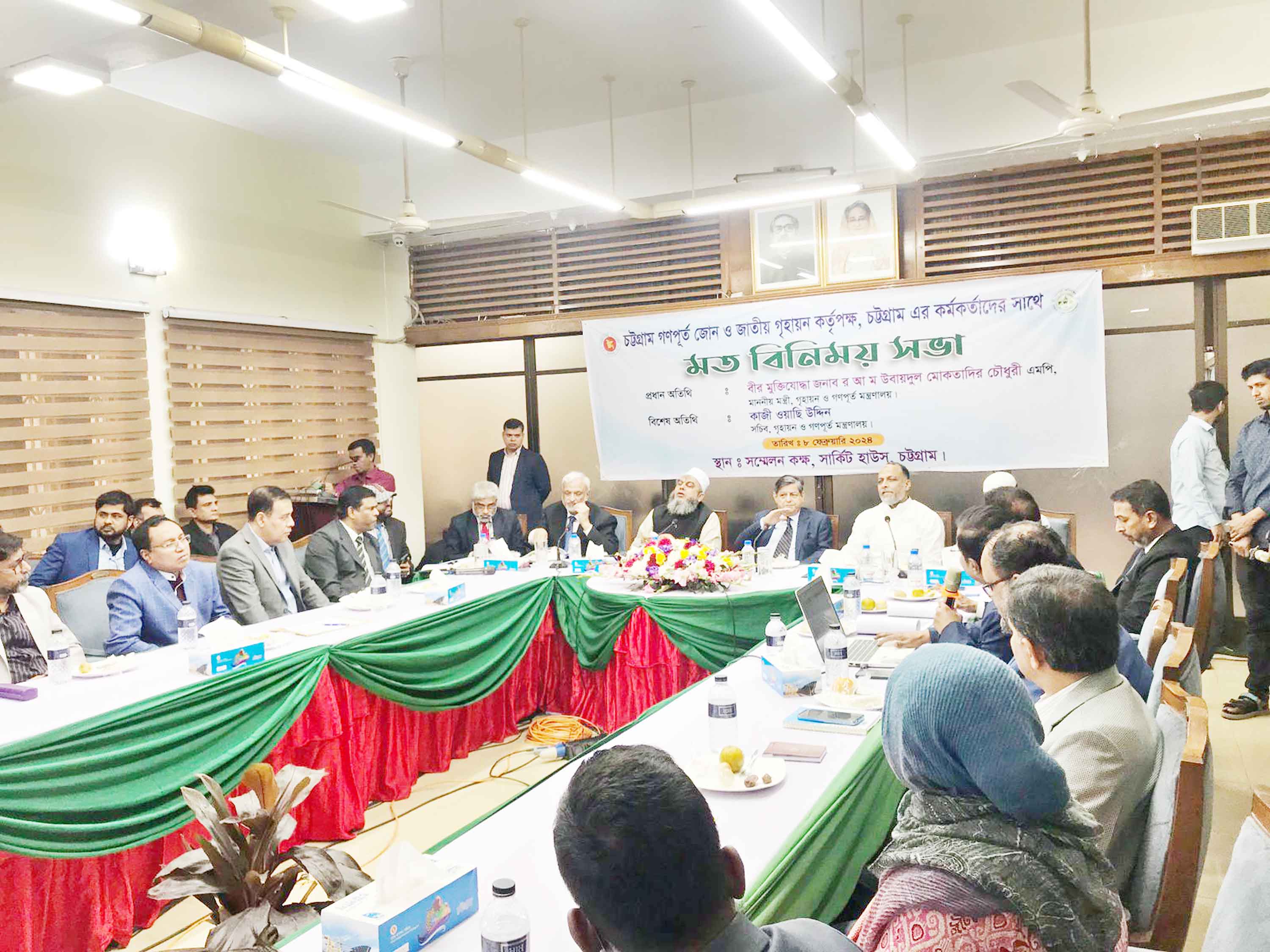 উন্নয়ন কর্মকান্ডে জনপ্রতিনিধিদের পরামর্শ গ্রহণের আহ্বান গণপূর্ত মন্ত্রীর