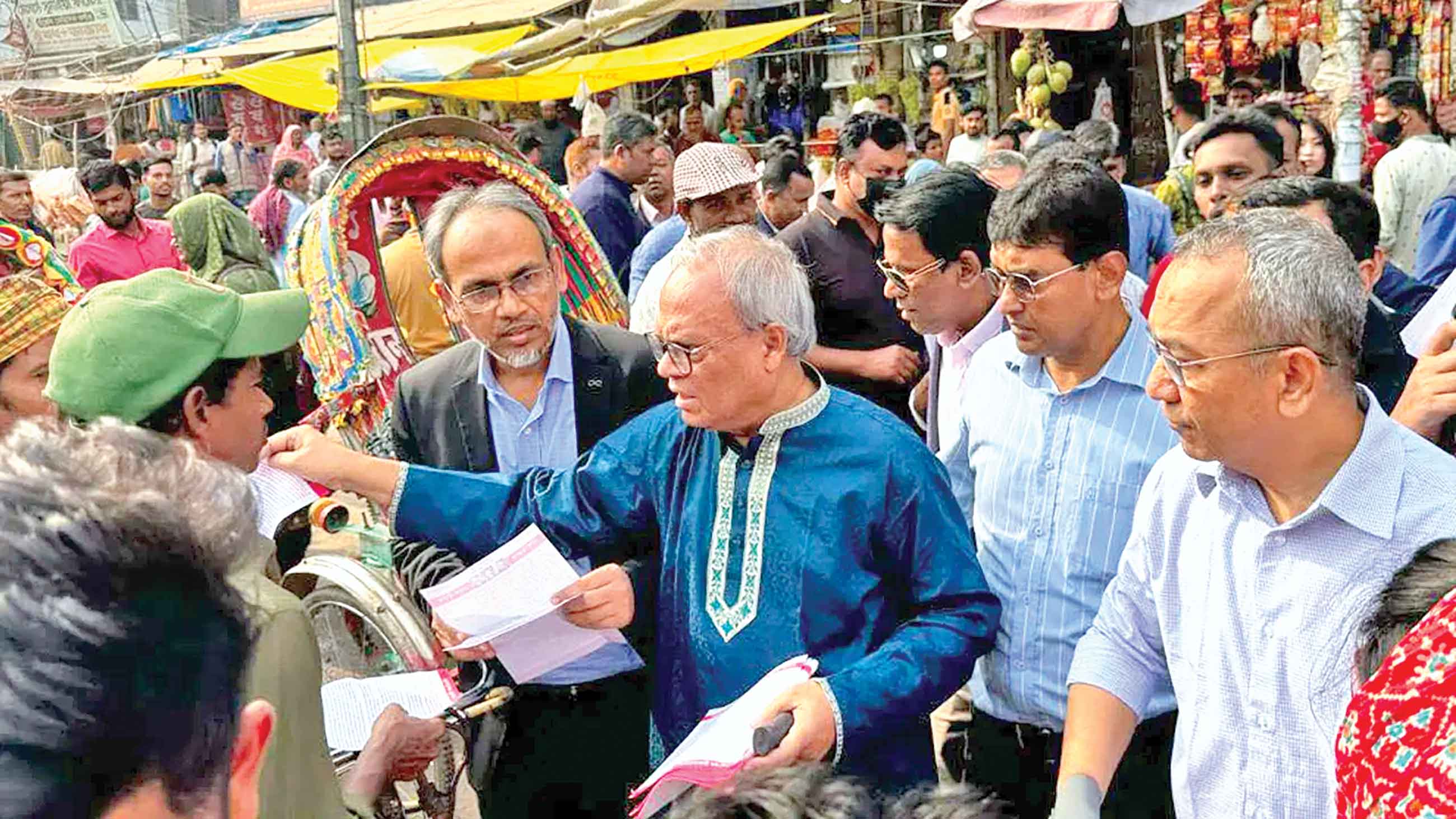 'ডামি ভোটে' ক্ষমতা দখল করে সরকার অহমিকা দেখাচ্ছে