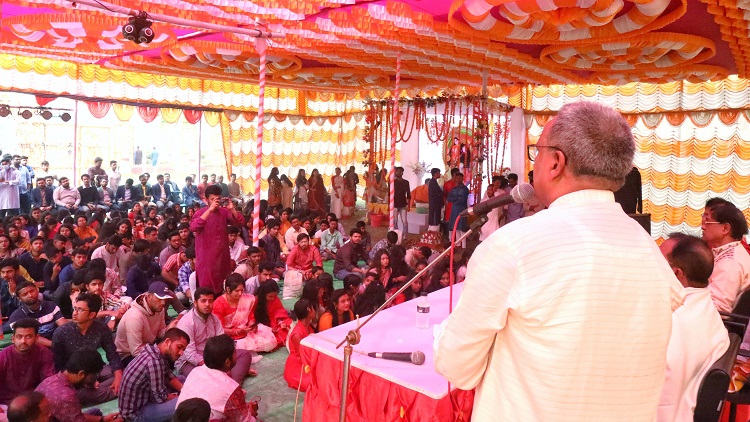 নানা আয়োজনে যবিপ্রবিতে সরস্বতী পূজা উদযাপন