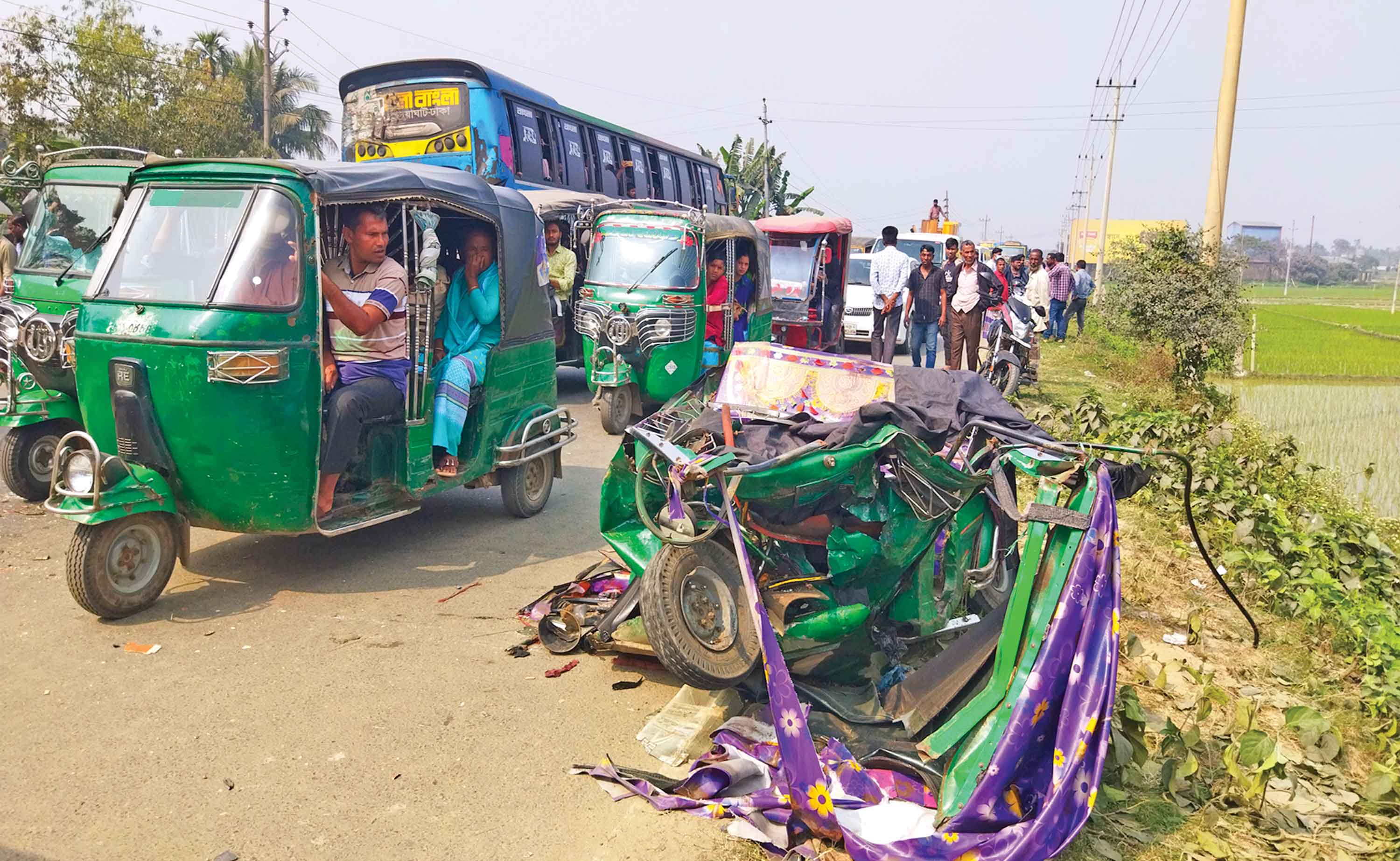 যাচ্ছিলেন জানাজায় ফিরলেন লাশ হয়ে