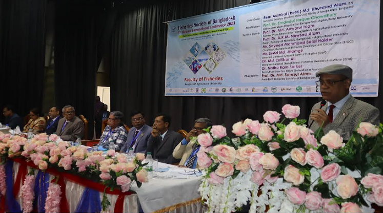 বাকৃবিতে ফিশারিজ সোসাইটির ৩য় দ্বি-বার্ষিক আন্তর্জাতিক সম্মেলন শুরু