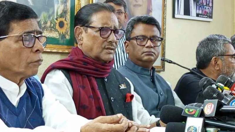 বিএনপির আন্দোলনে সহিংসতা থাকলে বাধা আসবে: ওবায়দুল কাদের