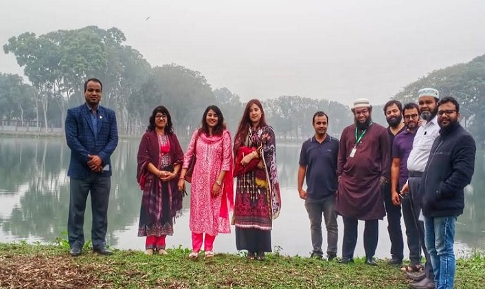 বাকৃবির ঈশা খাঁ লেকের নতুন রূপ দিবে এসডিজি ফোরাম