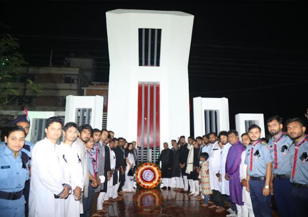 যবিপ্রবিতে যথাযোগ্য মর্যাদায় অমর একুশে পালন