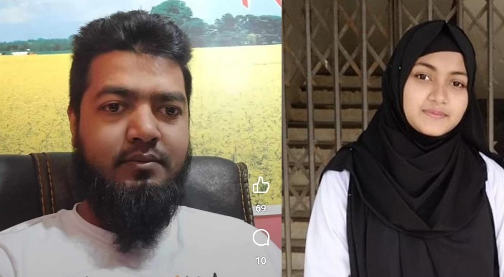 ডাক শুনে দরজা খুলতেই ঝলসে দেয়া হলো মিলির মুখ