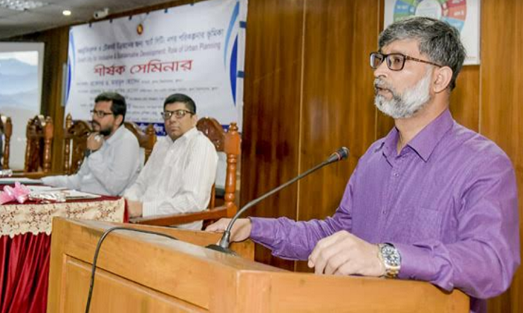 অন্তর্ভুক্তিমূলক ও টেকসই উন্নয়নের জন্য স্মার্ট সিটি শীর্ষক সেমিনার