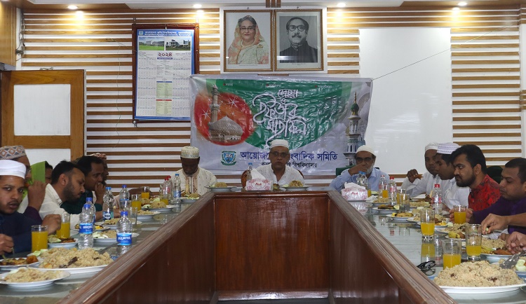 বাকৃবি সাংবাদিক সমিতির ইফতার মাহফিল অনুষ্ঠিত  