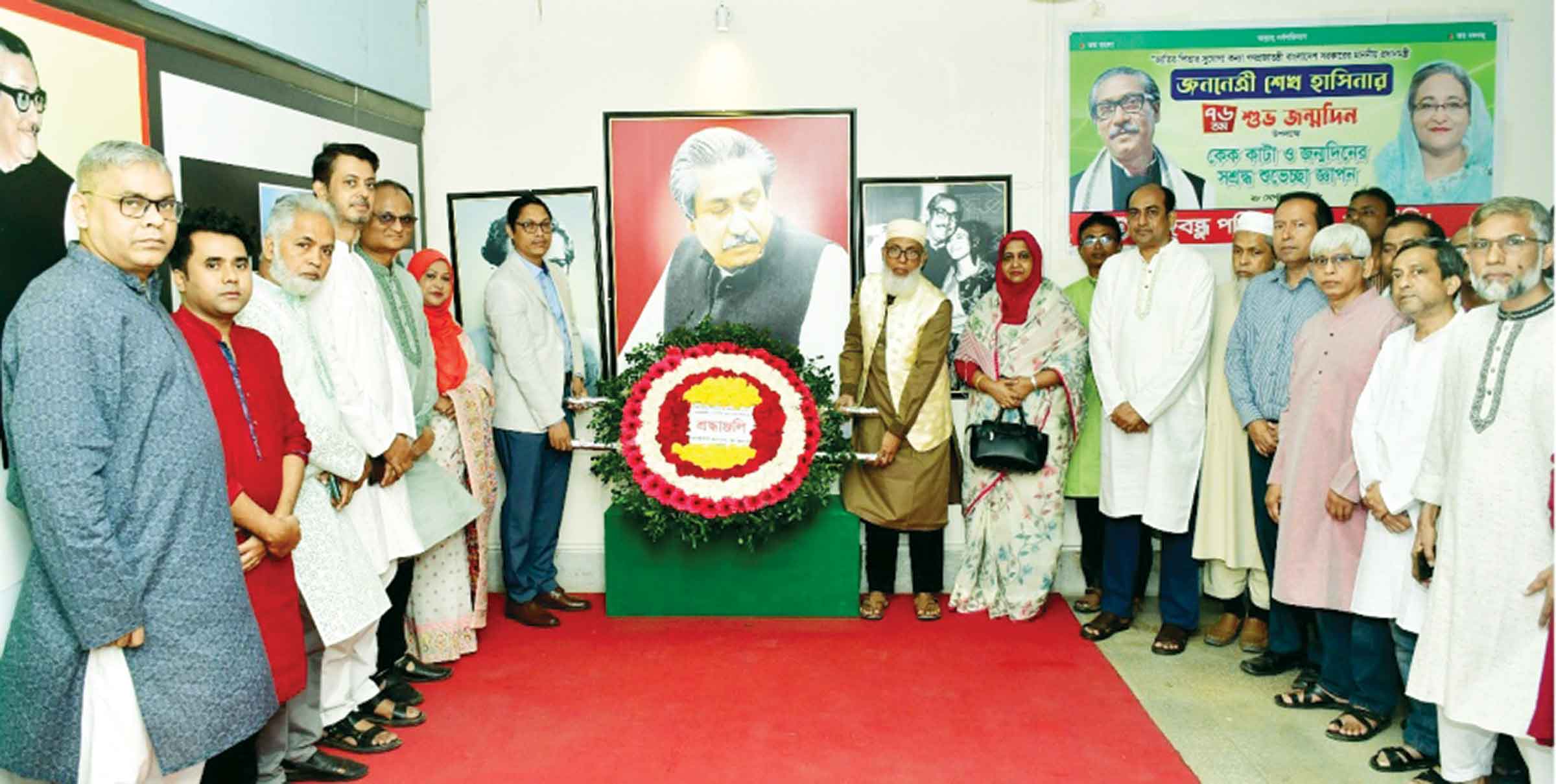 আইসিবিতে বঙ্গবন্ধুর জন্মদিন উদযাপন