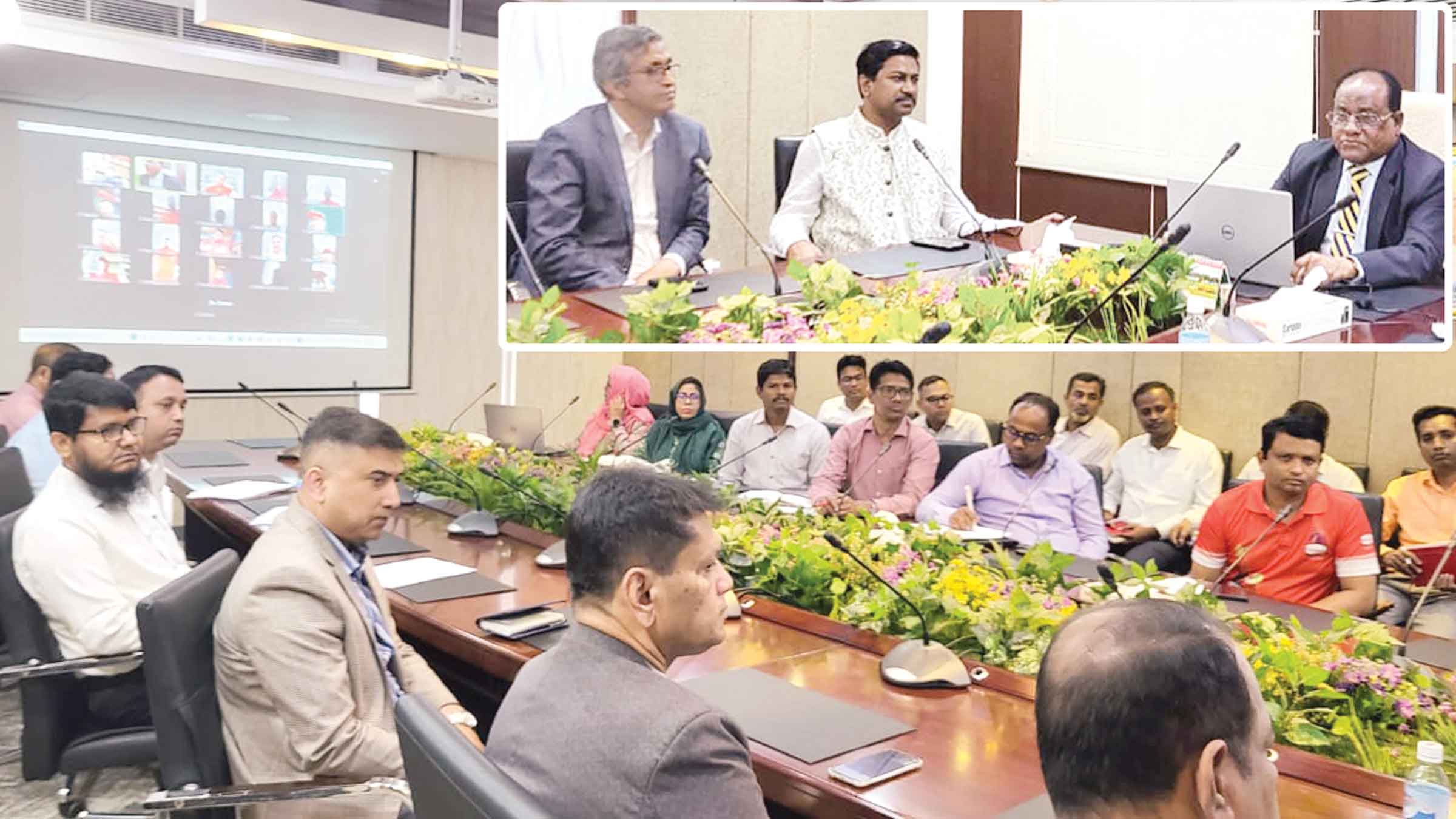 বিপণন কর্মকর্তাদের নিয়ে হামদর্দের জুম মিটিং