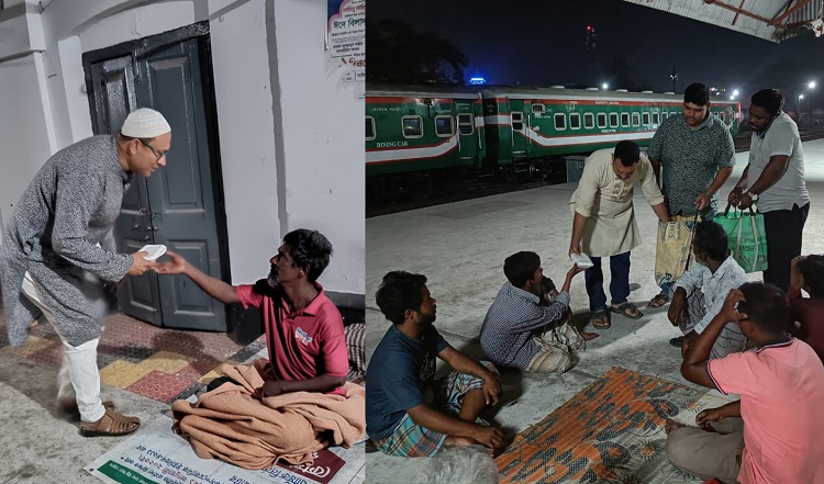 ফ্রেন্ডস ফোরাম ঈশ্বরদী শাখার মাসব্যাপী খাদ্য বিতরণ কর্মসূচি