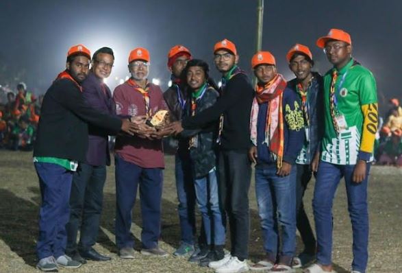 জাতীয় বিশ্ববিদ্যালয় কতৃর্ক “দেশ গড়ি” ও “তাঁবুবাস” শীর্ষক কর্মসূচি পালন