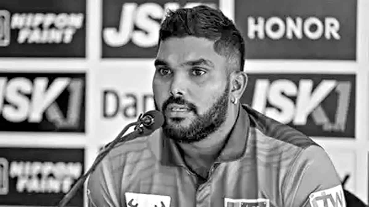 বাংলাদেশের বিপক্ষে টেস্ট সিরিজে নিষিদ্ধ হাসারাঙ্গা