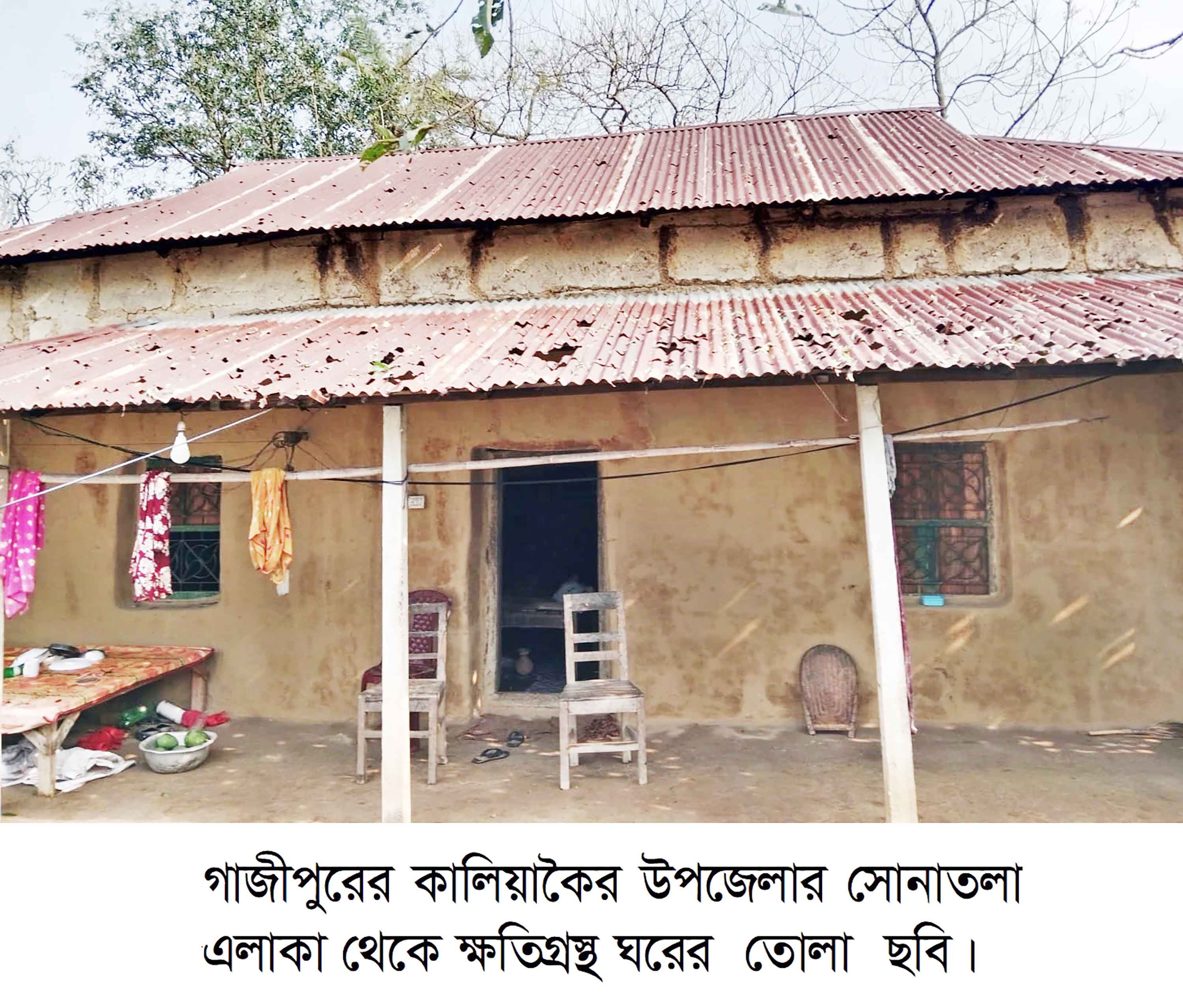হঠাৎ ঝড়-শিলাবৃষ্টি :একরাতে তছনছ গ্রামের পর গ্রাম
