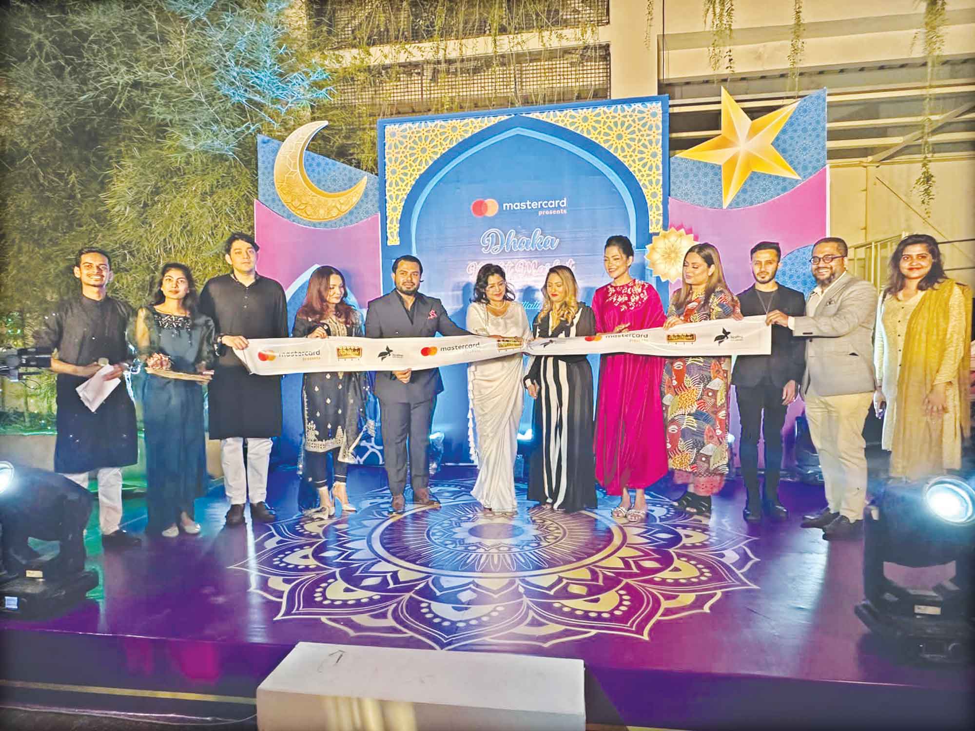 দেশের প্রথম নাইট এক্সপো 'মাস্টারকার্ড প্রেজেন্টস ঢাকা নাইট মার্কেট'