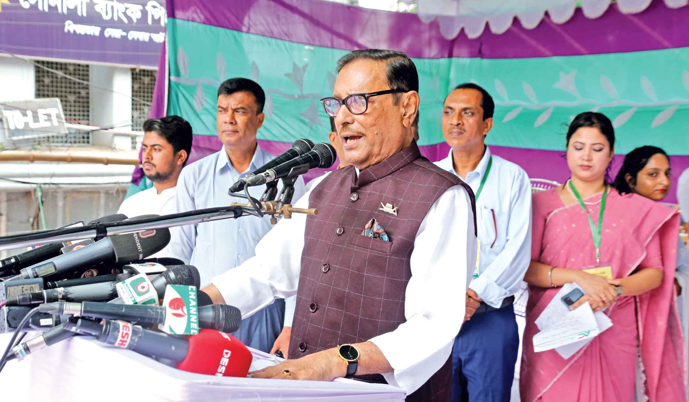 বিদেশি রাষ্ট্রের দাসত্ব করি না :কাদের