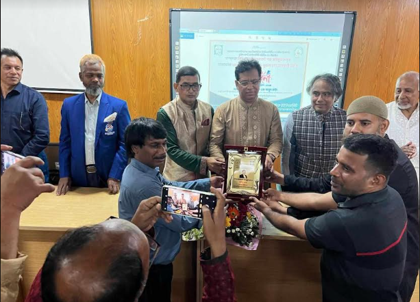 ইবি প্লেয়ারস অ্যাসোসিয়েশন কর্তৃক সংবর্ধনা অনুষ্ঠান