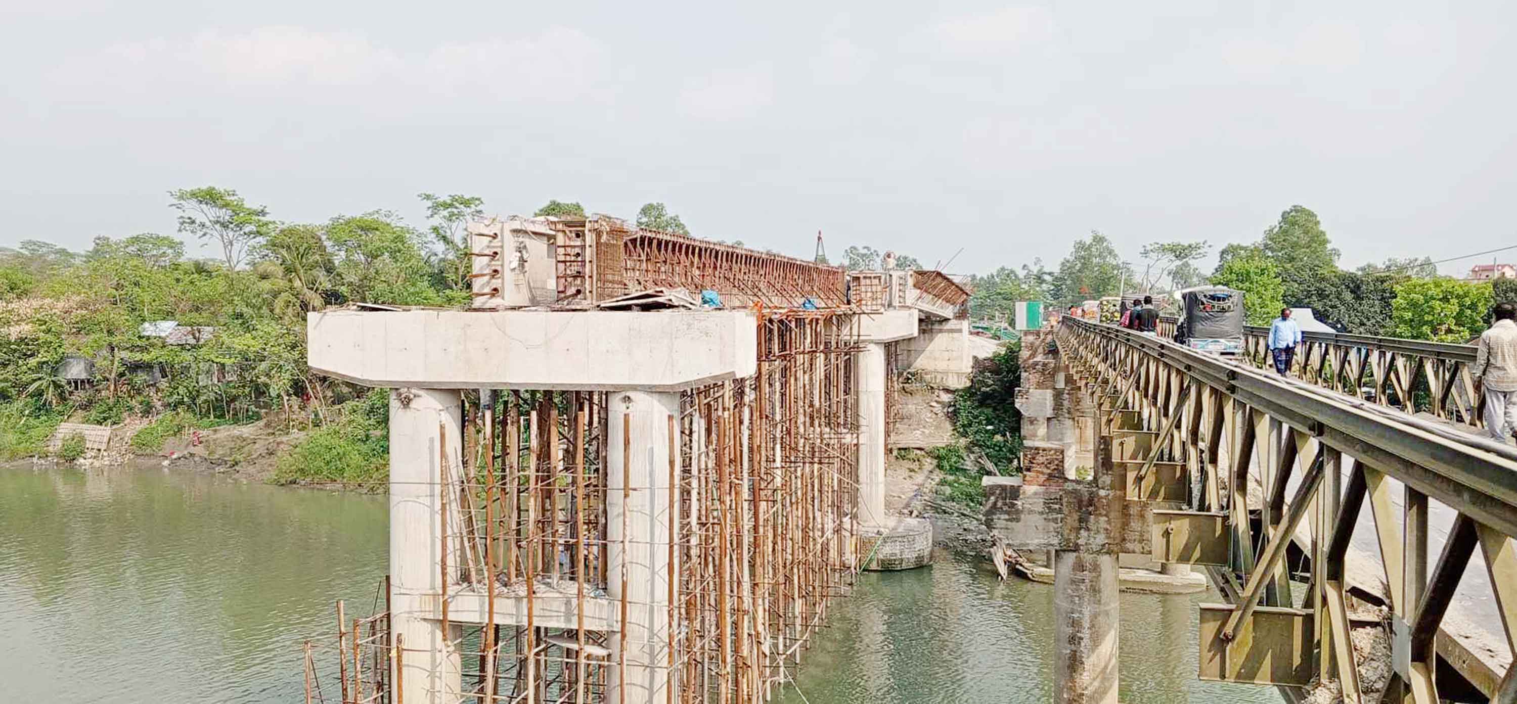 বেইলি সেতু মুক্ত হতে যাচ্ছে মুন্সীগঞ্জ
