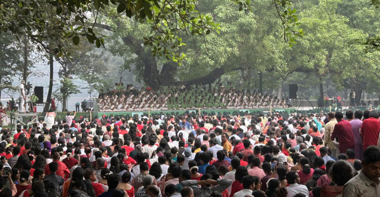সুরের মুর্ছনায় রমনায় বর্ষবর