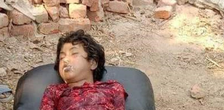 রাণীশংকৈলে গোসল হল দুই শিশু কন্যার