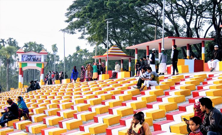 ভোলার বঙ্গবন্ধু উদ্যান : নির্মল প্রকৃতির প্রাণের আধার