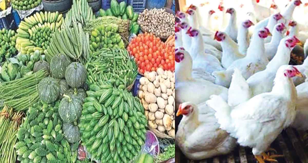 কমেছে ব্রয়লার মুরগির দাম মাছের বাজার চড়া