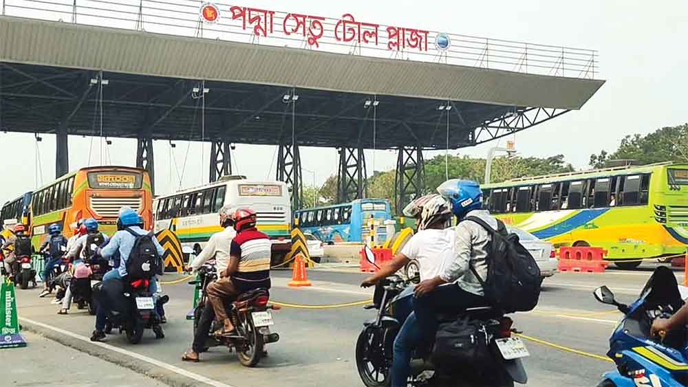 ১৫শ' কোটি টাকা টোল আদায়ের মাইলফলকে পদ্মা সেতু