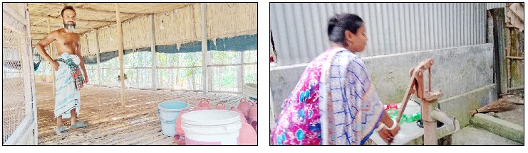 রাজবাড়ীতে তীব্র দাবদাহে পানির নিদারুণ কষ্ট
