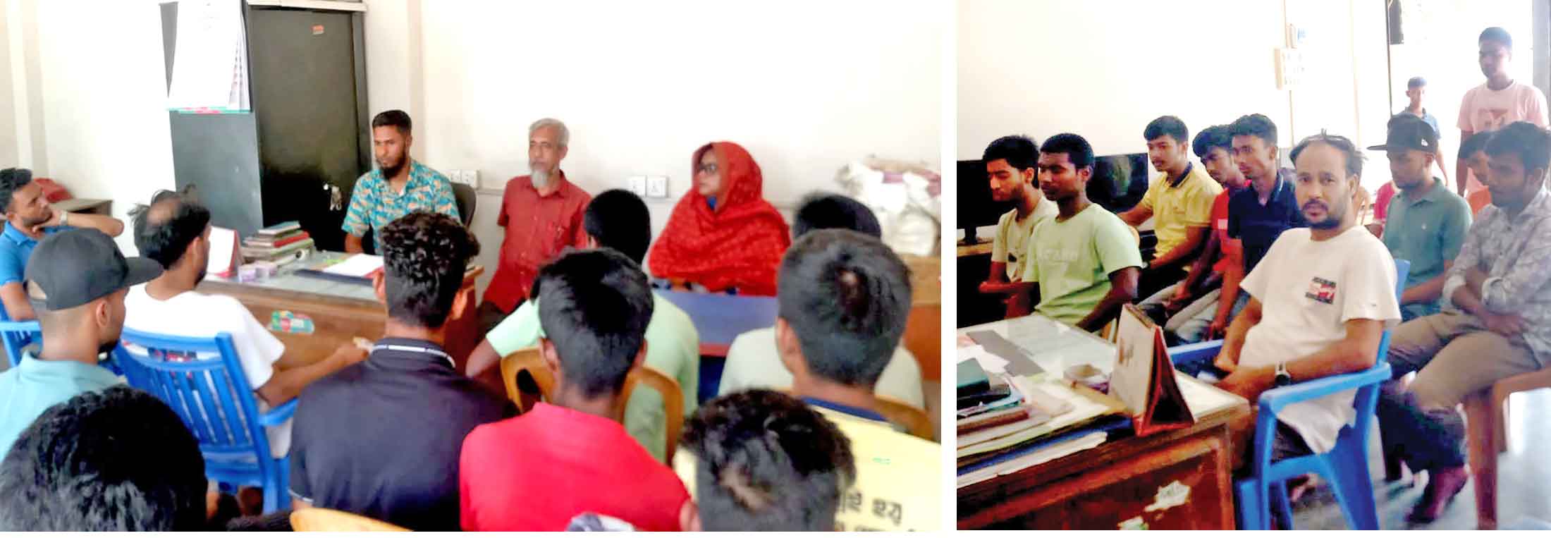 মহান মে দিবসে সরিষাবাড়ীতে আলোচনা সভা