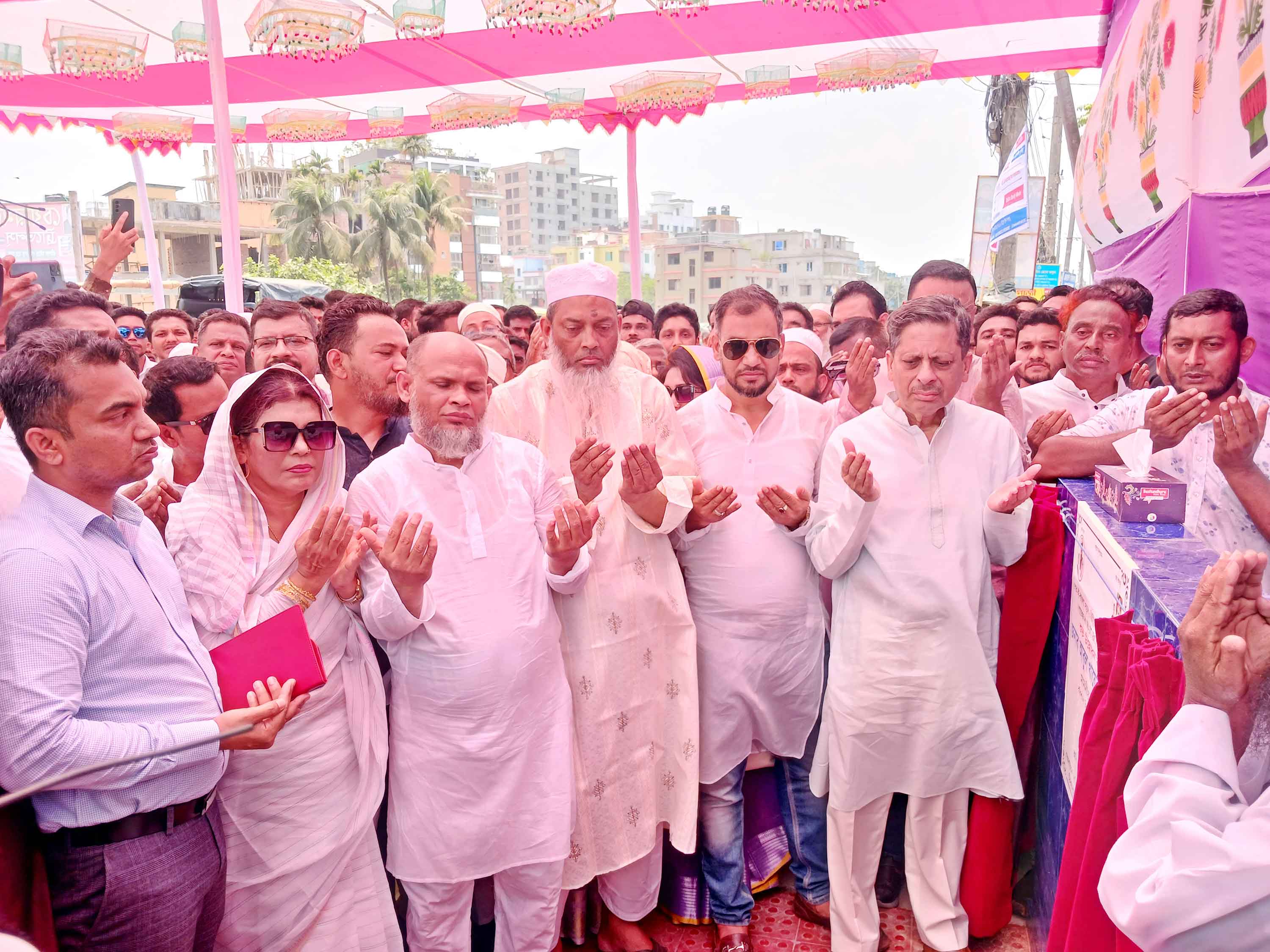 বরিশাল সিটিতে ৫ বছর পর সরকারি বরাদ্দে উন্নয়নকাজের উদ্বোধন