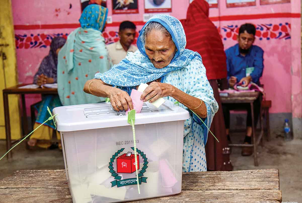 প্রথম ধাপের ভোটে বিচ্ছিন্ন সংঘাত