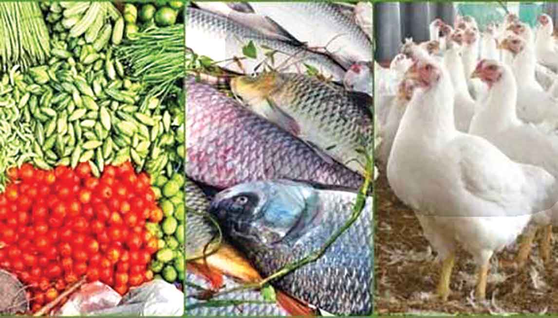 মাছ-সবজি ডিমের সঙ্গে চড়া মুরগির দামও