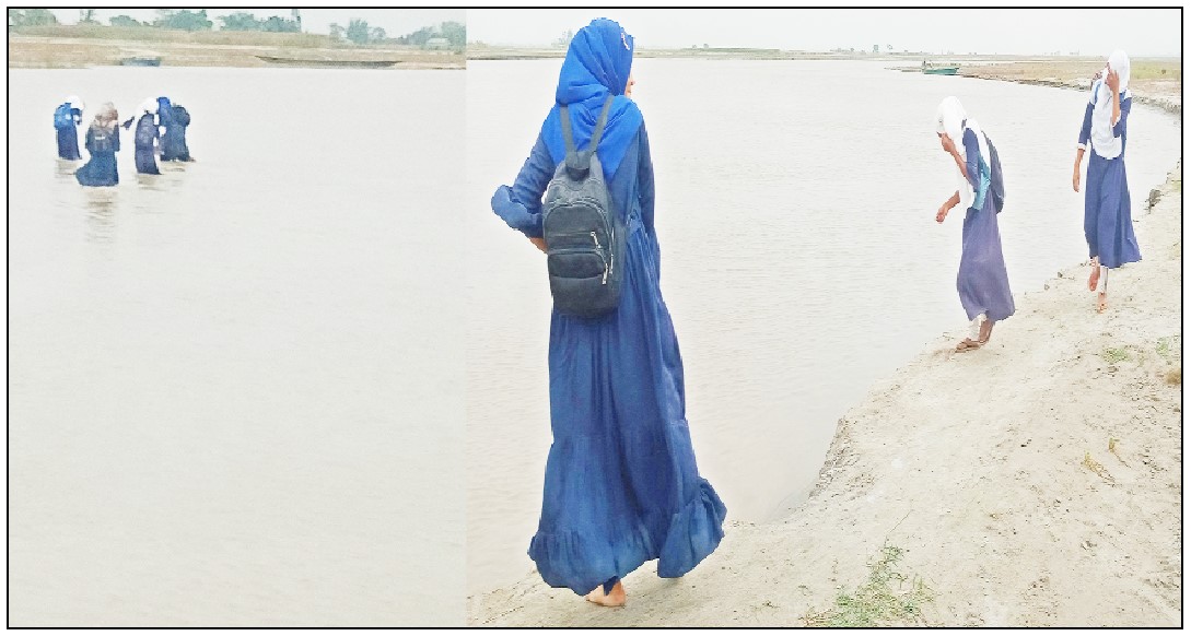 তিস্তায় পানি না থাকায় চলে না নৌকা