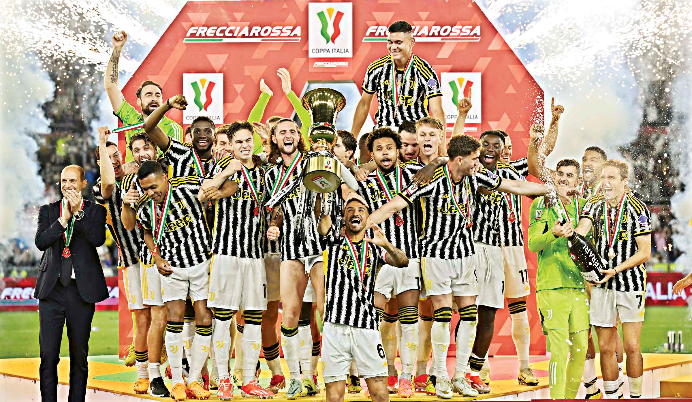 ইতালিয়ান কাপে চ্যাম্পিয়ন জুভেন্টাস