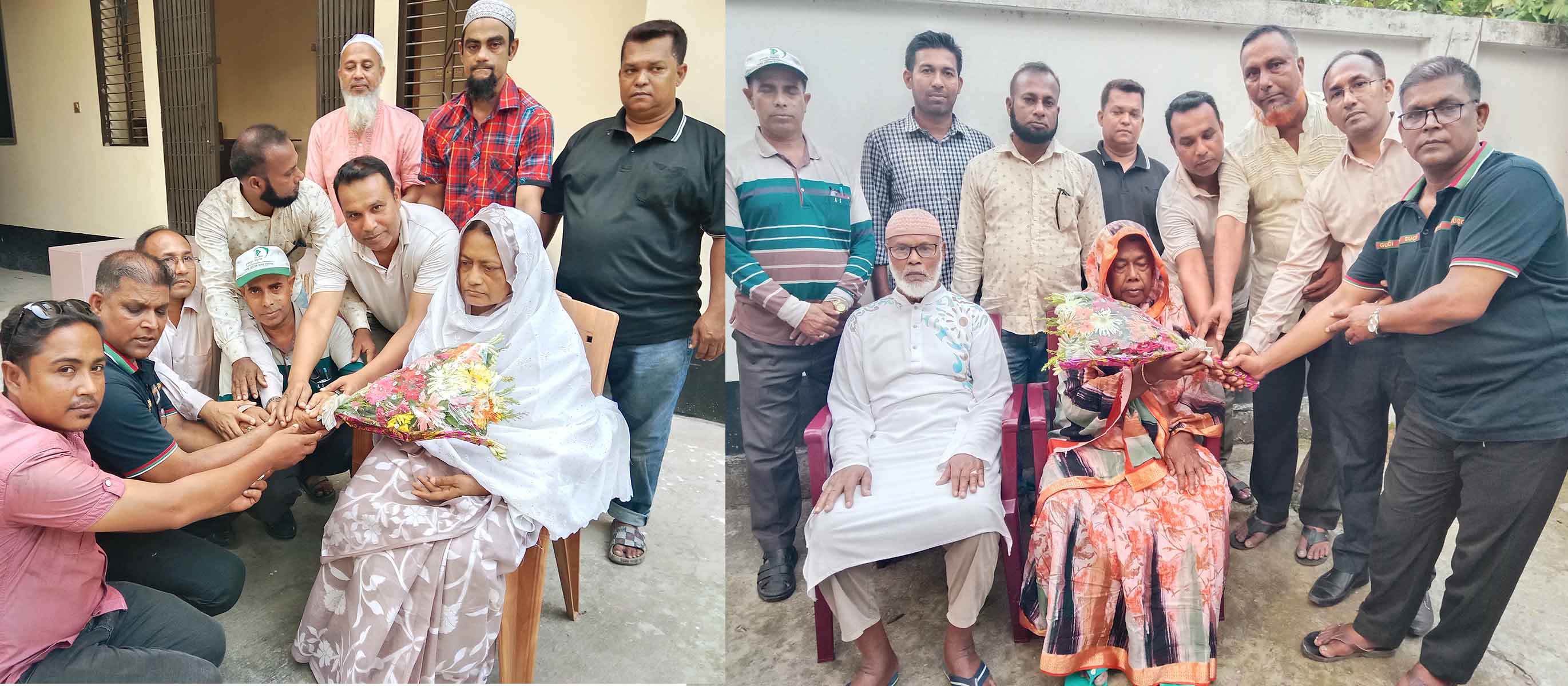 কাশিয়ানীতে রত্নগর্ভা মায়েদের ফুলেল শুভেচ্ছা