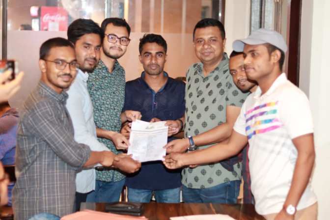 সাতক্ষীরার দেবহাটার শিক্ষার্থীদের সংগঠন 'দরদি'র নতুন কমিটির দায়িত্ব গ্রহণ 