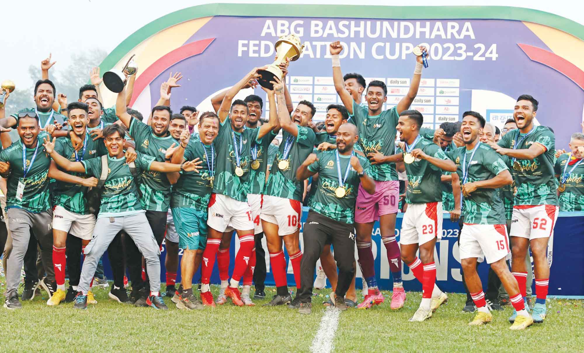মোহামেডানকে হারিয়ে চ্যাম্পিয়ন বসুন্ধরা