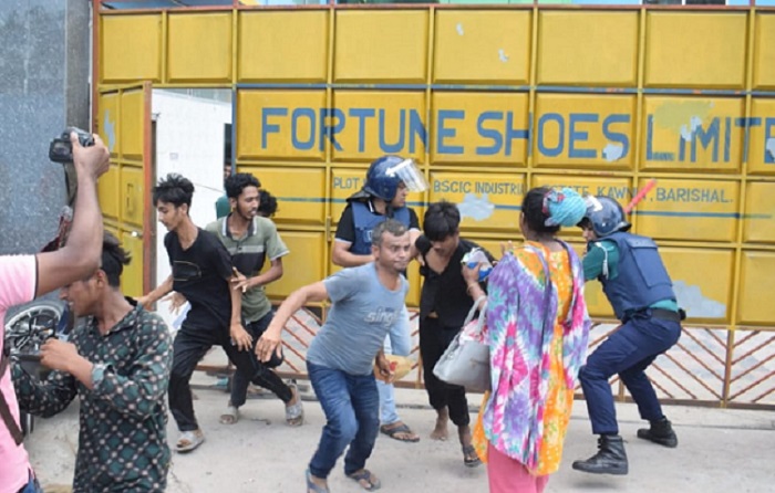ফরচুন কারখানায় ভাংচুর, আহত ৪ শ্রমিক