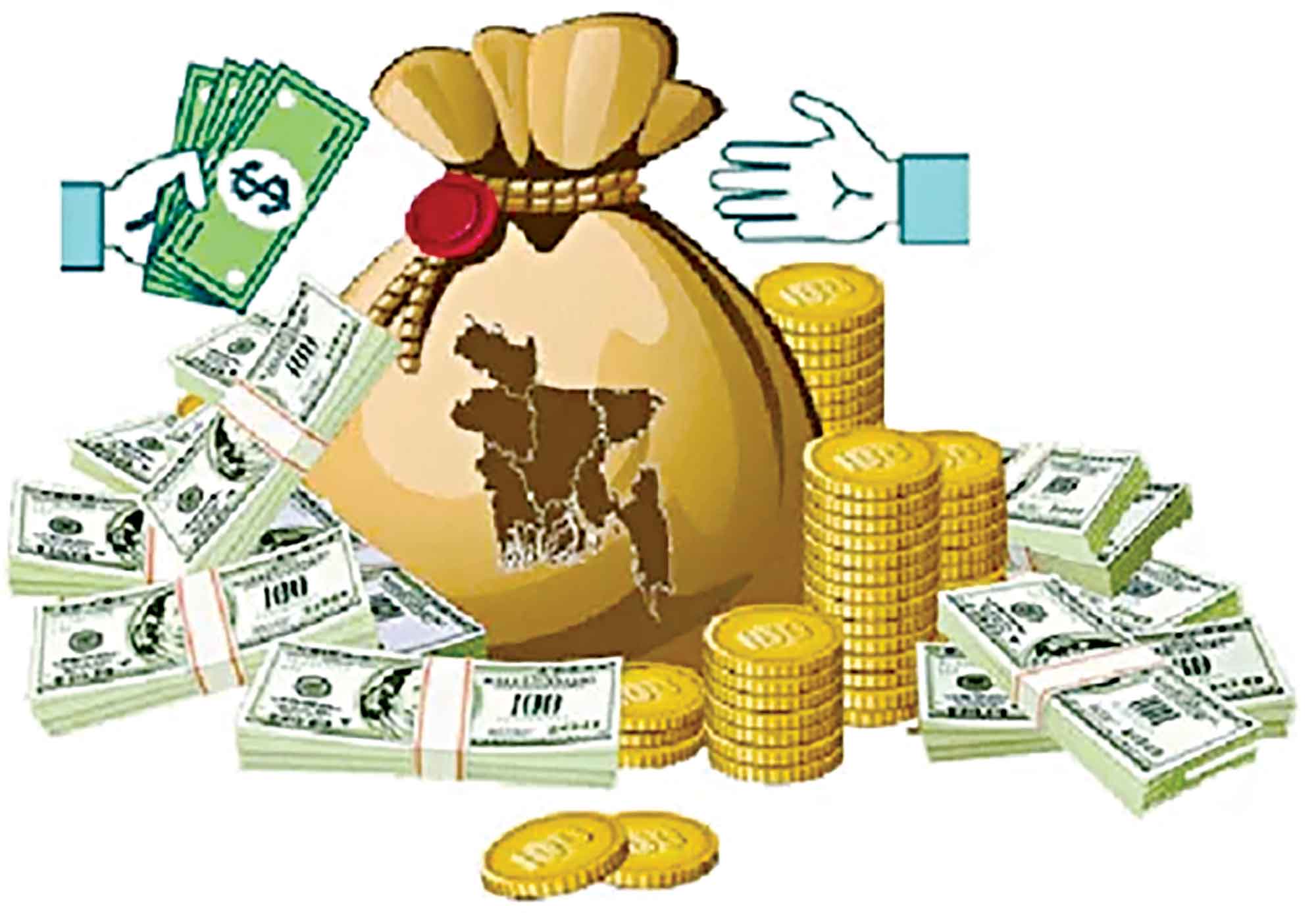 বাংলাদেশের বৈদেশিক ঋণ ক্রমাগত বাড়ছে