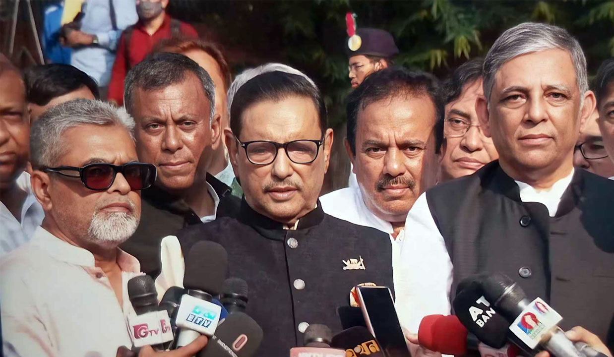 কাউকে কারাগারে পাঠানোর এজেন্ডা আমাদের নেই : ওবায়দুল কাদের