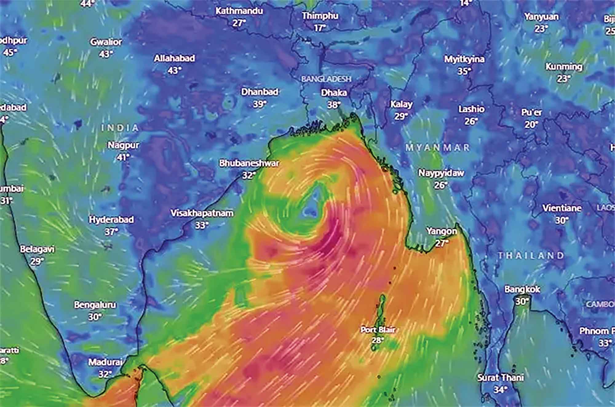 ধেয়ে আসছে ঘূর্ণিঝড় রেমাল