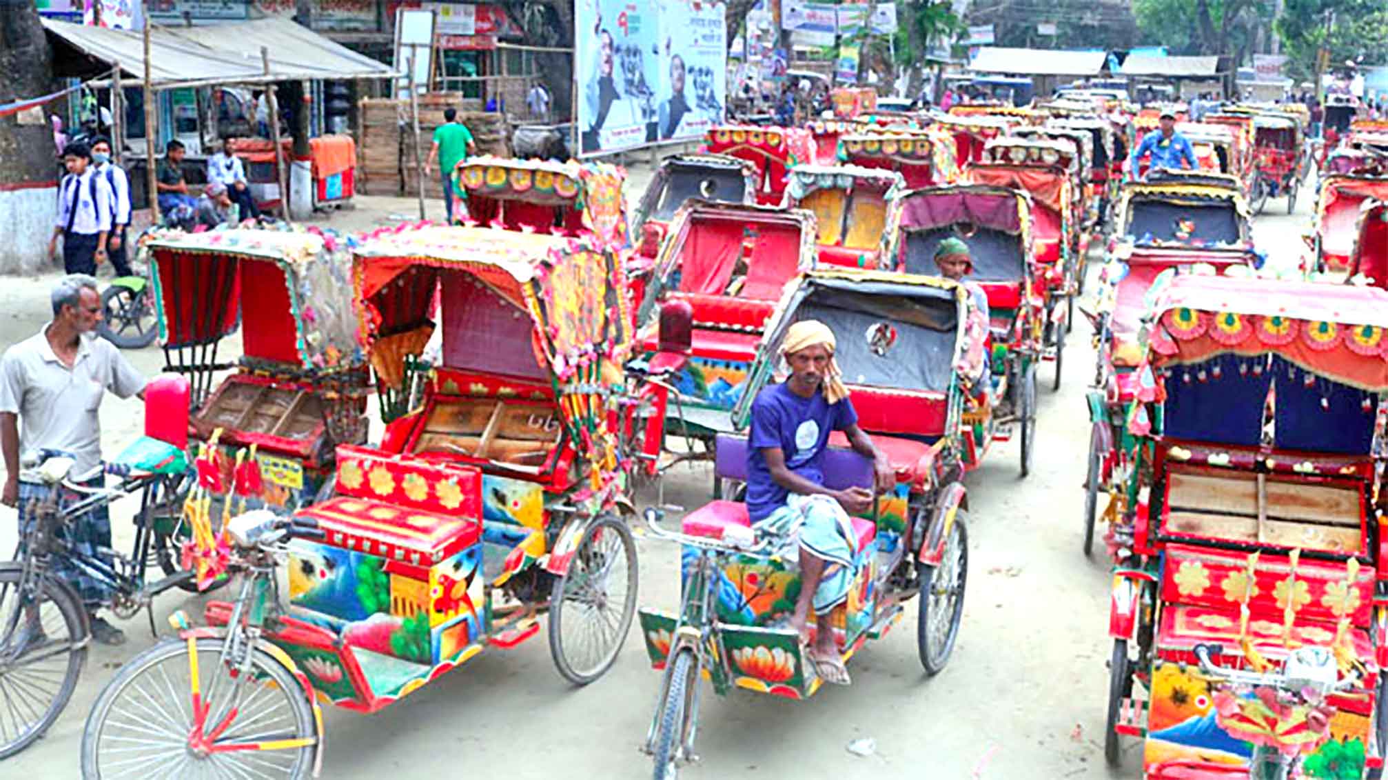 নিবন্ধন না থাকায় ব্যাটারি রিকশা ছিনতাই বাড়ছে