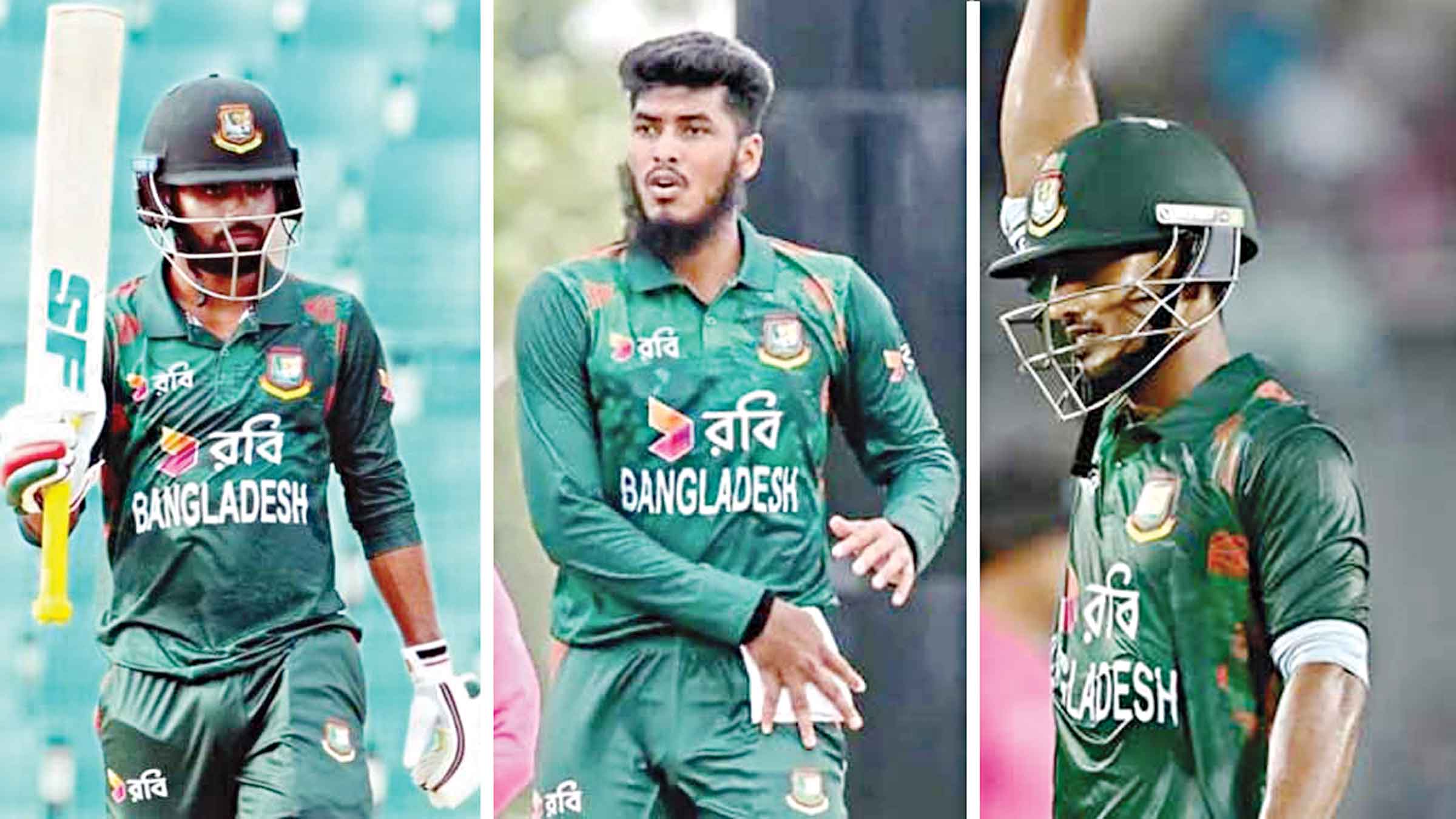 হৃদয়-রিশাদ-তানজিদেরর্ যাংকিংয়ে উন্নতি