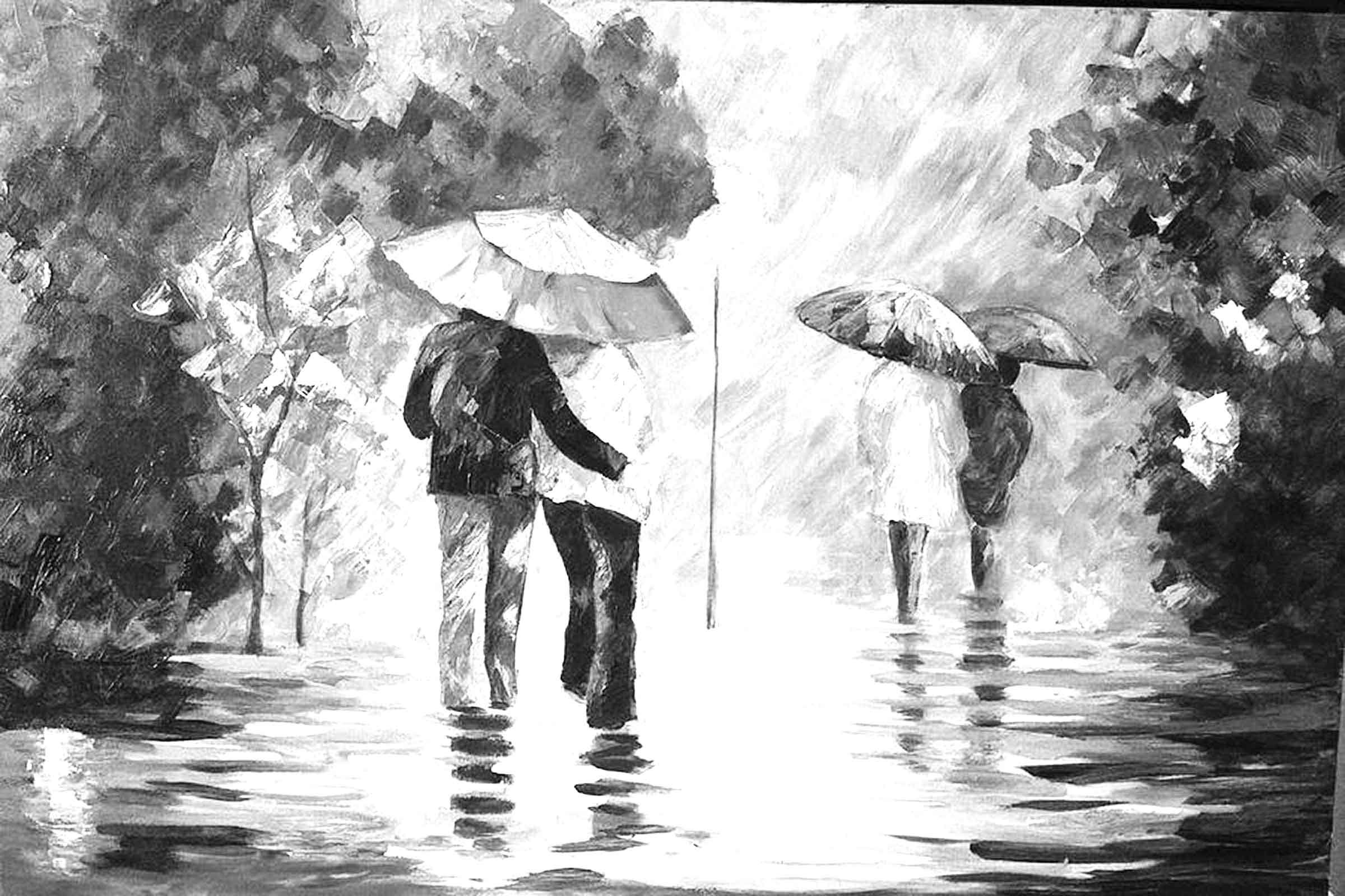 বৃষ্টি থামার একটু পরে