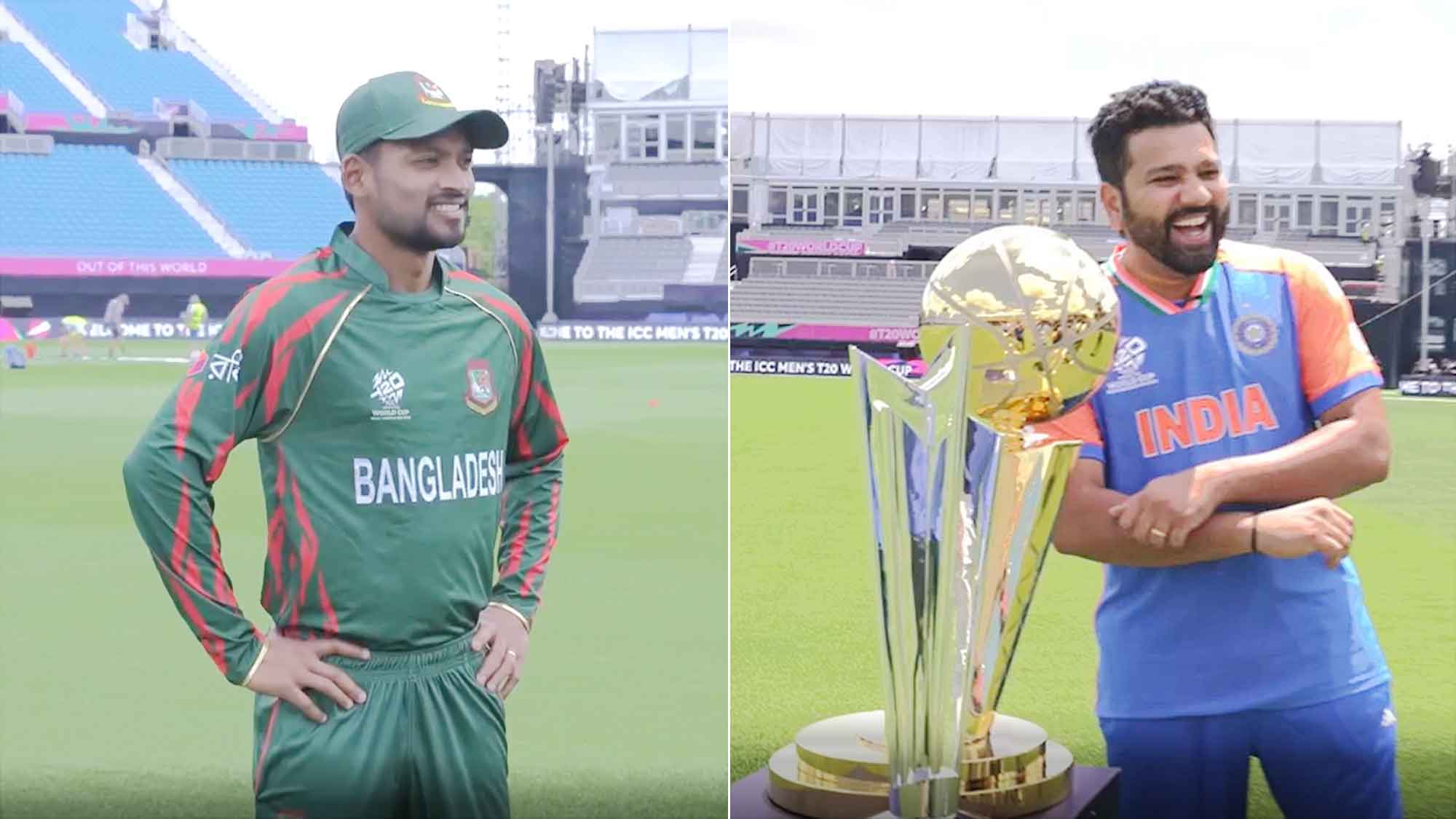 বিশ্বকাপের শেষ প্রস্তুতি ম্যাচে আজ ভারতের মুখোমুখি হবে বাংলাদেশ