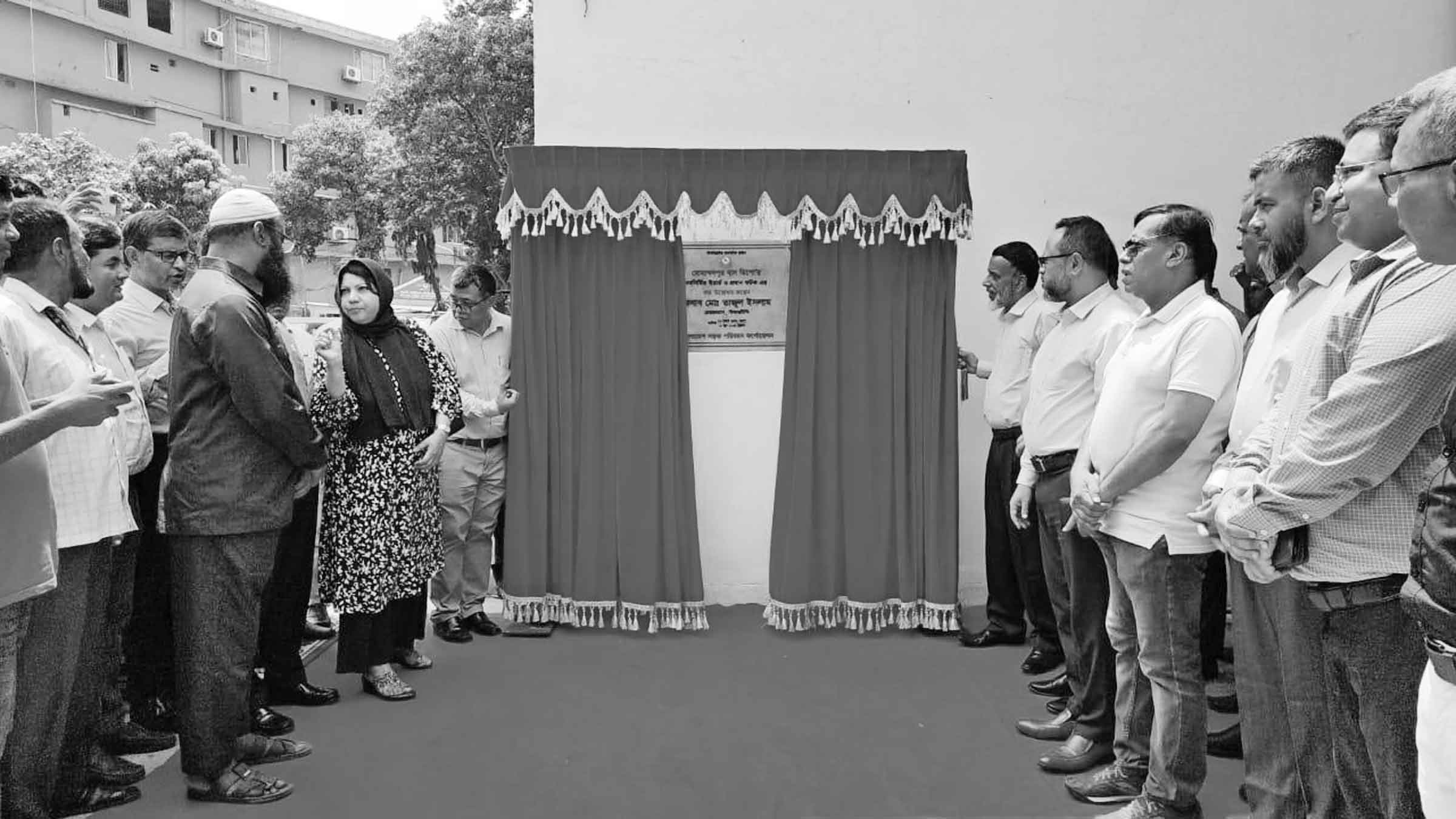 বিআরটিসি নবনির্মিত প্রধান ফটক ও ইয়ার্ডের উদ্বোধন