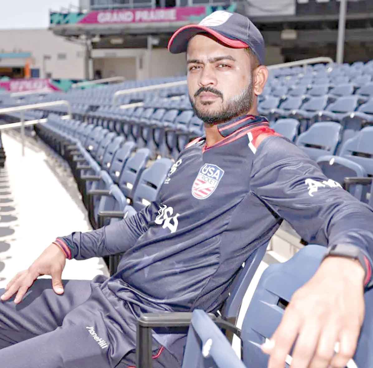 ভারত-পাকিস্তানের বিপক্ষেও ভয়ডরহীন খেলার হুঙ্কার যুক্তরাষ্ট্রের অধিনায়কের