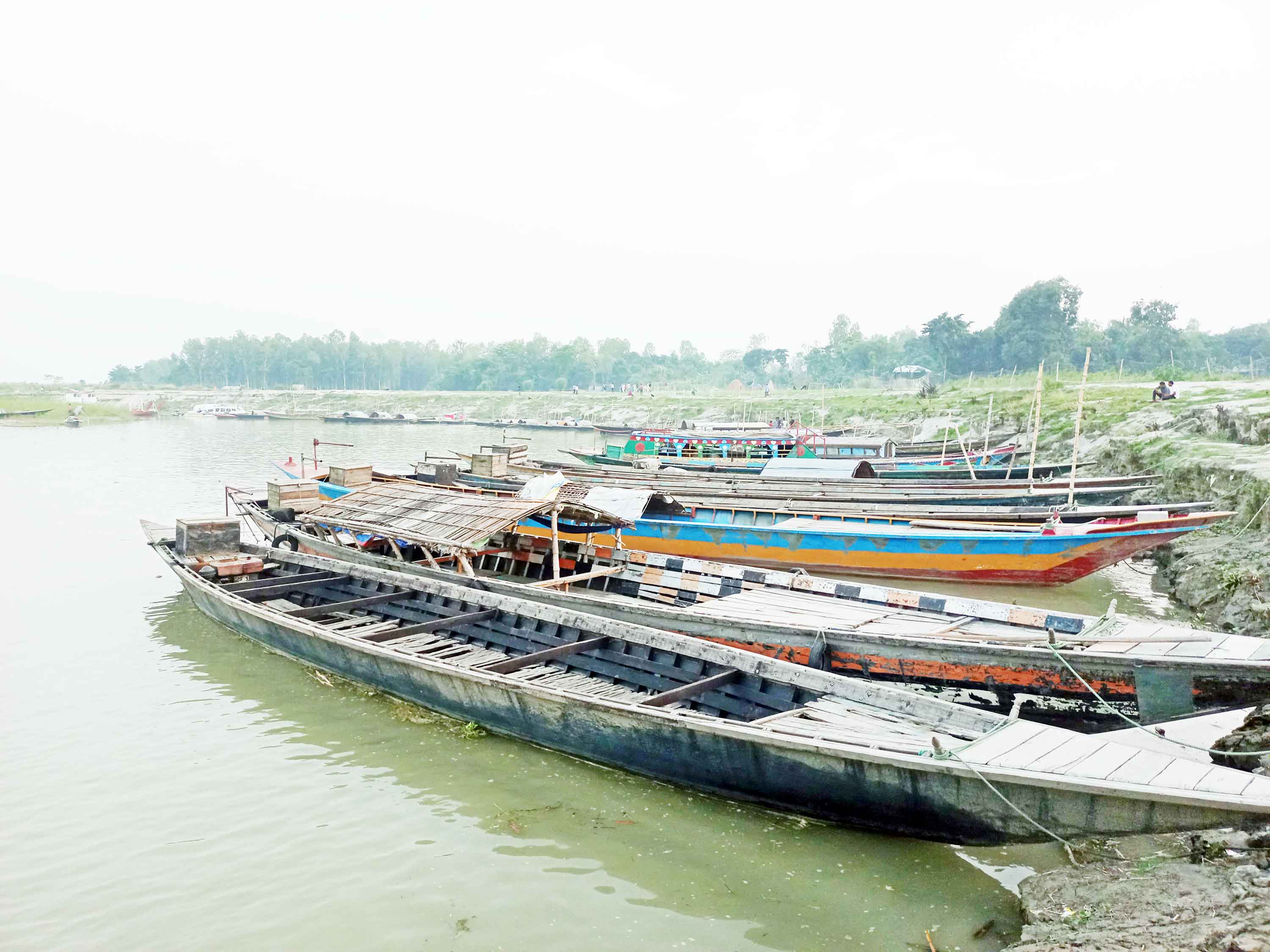 সারিয়াকান্দি যমুনায় বেড়েছে পানি, ফিরছে নাব্য