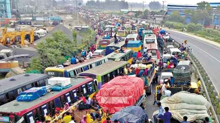 উত্তরের ঈদযাত্রায় ভোগান্তির শঙ্কা
